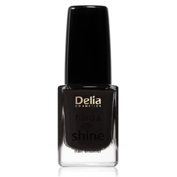 Delia hard & shine fekete színű körömlakk 11ml 815