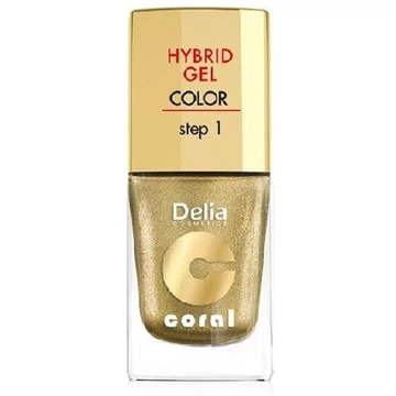 Delia hybrid gel arany színű körömlakk 11ml 28