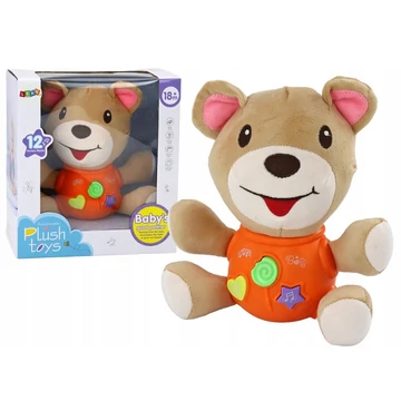 Játék elemes soft macis bébijáték 82858