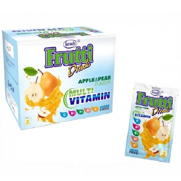 Frutti alma-körte multivitamin italpor 24x8,5g