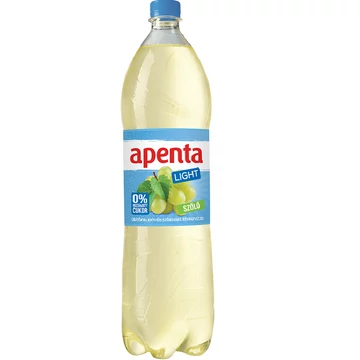 Apenta Light szőlő üdítőital enyhén szénsavas ásványvízzel 1,5 l - csak egyedi szállítással vagy személyes átvétellel