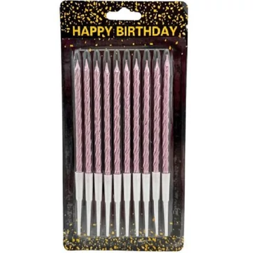 Party tortagyertya 10db-os kiszerelésben 72423