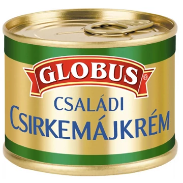 Globus családi csirkemájkrém 180g