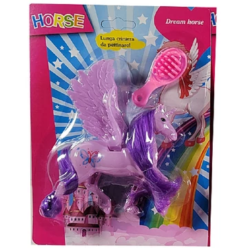 Fésülhető unikornis 3 színben BZ8050