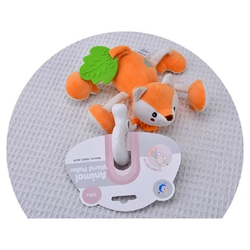 Felhúzhatós babajáték plüss róka BB2161