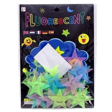 Sötétben világító csillagok 36db 71395