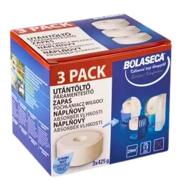 Bolaseca Páramentesítő utántöltő tabletta 3x425g