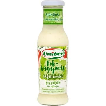Univer Fokhagymás salátaöntet 230g