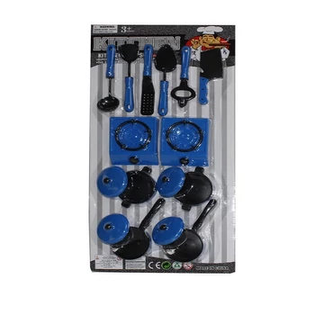 Játék edénykészlet gázfőzővel kék színben BZ2695