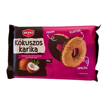 Detki kókuszos karika 150g