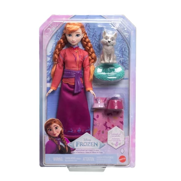 Jégvarázs: Anna és a kis sarkiróka játékfigura szett - Mattel