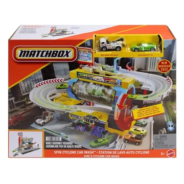 Matchbox: Spin Cyclone autómosó pályaszett – Mattel