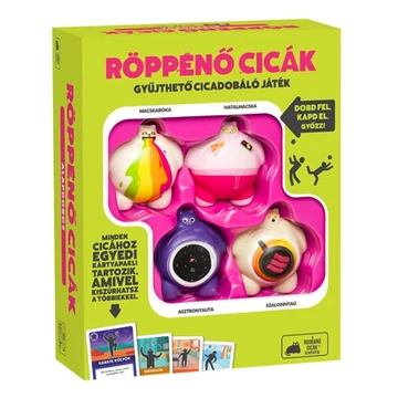 Röppenő cicák társasjáték