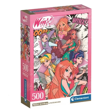 Winx club tündérei 500db-os puzzle - Clementoni