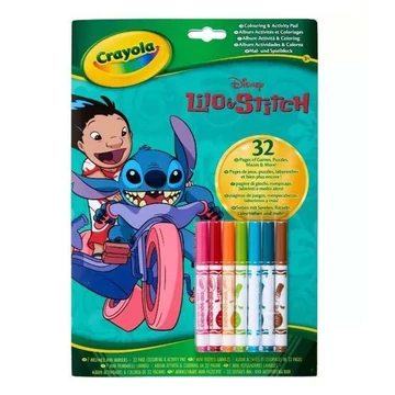 Crayola: Lilo & Stitch színező és foglalkoztató füzet