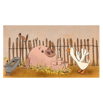 Malac és Liba kirándul diafilm