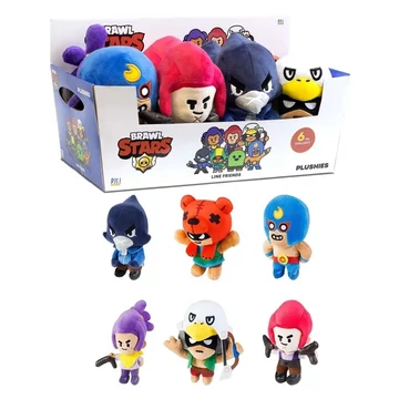 Brawl Stars plüss figura 16,5cm-es többféle