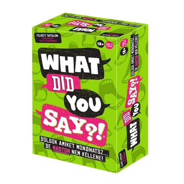 What Did You Say? felnőtt társasjáték