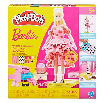 Play-Doh: Barbie divatbemutató gyurma szett - Hasbro