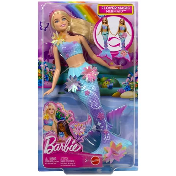Barbie Dreamtopia: Virágvarázs sellő baba - Mattel