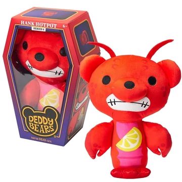Deddy Bear Hank plüss koporsóban, 4. sorozat, 30 cm-es - Hank Hotpot