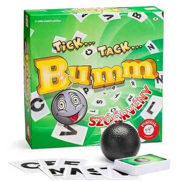 Tick Tack Bumm - Szóörvény társasjáték - Piatnik