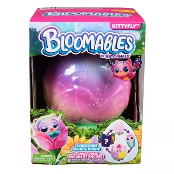 Hatchimals: Bloomables Kittyfly meglepetés Cicapillangó virágban - Spin Master