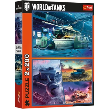 World of Tanks 2x200db-os puzzle - Trefl