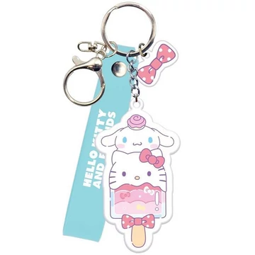 Luna: Hello Kitty és Cinnamoroll kulcstartó