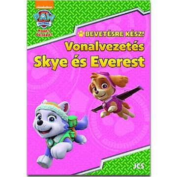 Mancs őrjárat: Vonalvezetés - Everest és Skye foglalkoztató füzet