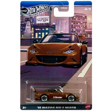 Hot Wheels: ’15 Mazda MX-5 Miata klasszikus kisautó 1/64 - Mattel