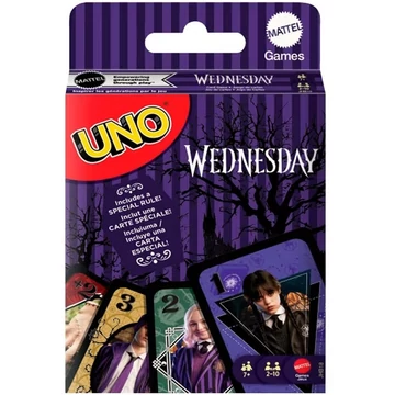 UNO Wednesday kártyajáték - Mattel