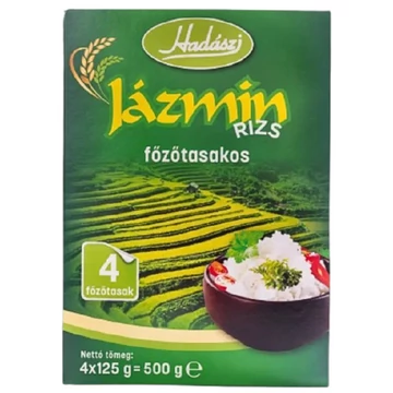 Hadászi Jázmin főzőtasakos rizs 4x125g