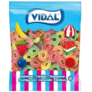 Vidal savanyú karikák gumicukor 1kg
