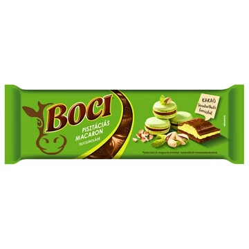Boci pisztáciás macaron tejcsokoládé 280 g
