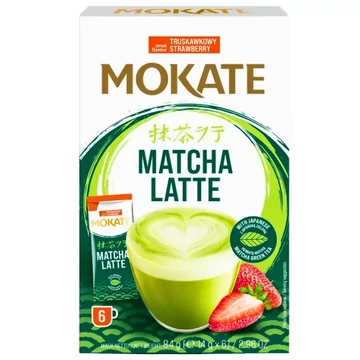 Mokate Matcha Latte eper 6x14g