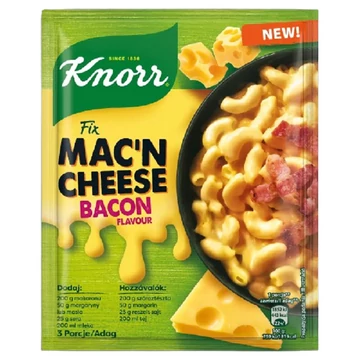 Knorr Mac'n Cheese bacon alap 33g