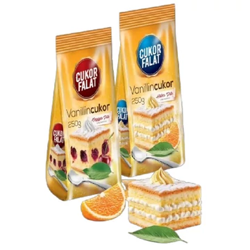 Cukorfalat Vanillin cukor 250g