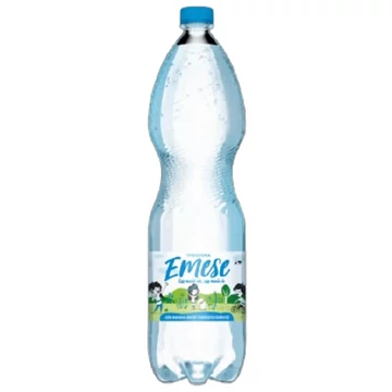 Emese Ásványvíz szénsavas 1,5L - csak egyedi szállítással vagy személyes átvétellel