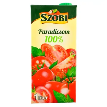 Szobi paradicsom üdítő 100% 1L - csak egyedi szállítással vagy személyes átvétellel
