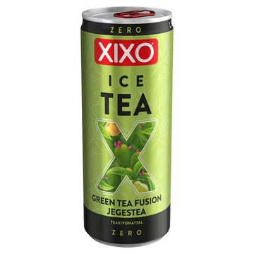 XIXO Ice Tea Zero Green Tea Fusion jegestea 250 ml - csak egyedi szállítással vagy személyes átvétellel
