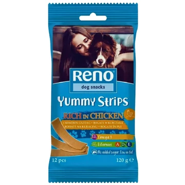 Reno Snack Strips jutalomfalat kutyáknak csirke 120g
