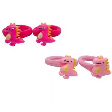Lora dínós hajgumi 2db-os kiszerelésben többféle színben 801162