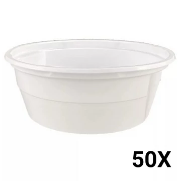 Többször használható mikrózható gulyástál 0,5L 50db-os kiszerelésben XTÉ