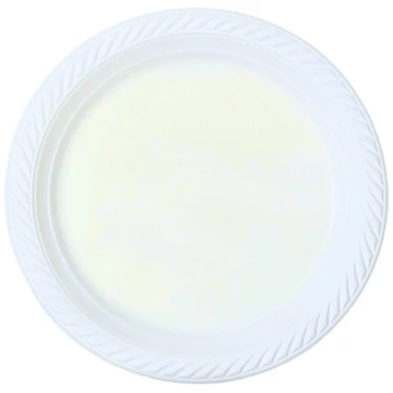 Többször használható műanyag tányér 22cm 10db-os kiszerelésben XTÉ