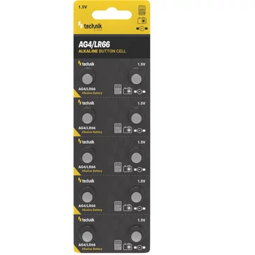 Technik gombelem 10db-os kiszerelésben AG4 LR66