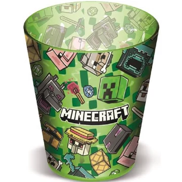 Minecraftos műanyag pohár 285ml QP3292