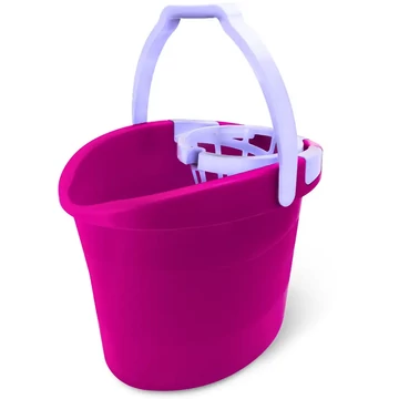 Bonus pink-orgona színű felmosóvödör csavaróval 18L