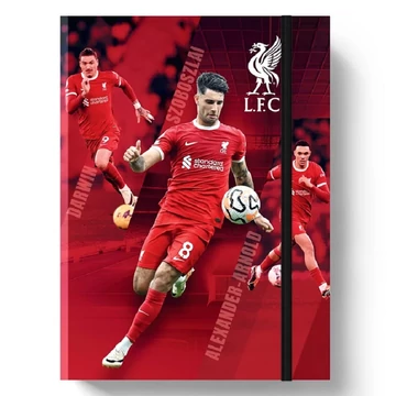 FC Liverpool játékosok mintájú füzetbox A/5-ös többféle változatban