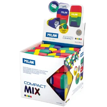 Milan "Compact mix" hegyező radírral 4710624